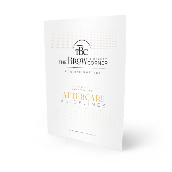 The Brow and Beauty Corner Post Care Manual